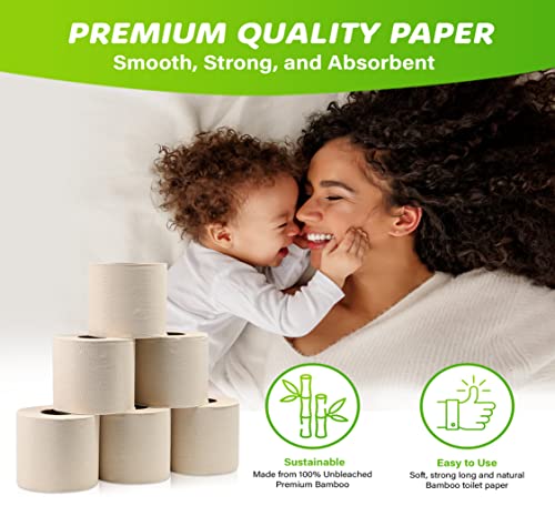 Compostable Premium Bamboo Toilet Paper, 100% FSC Certified – Repurpose