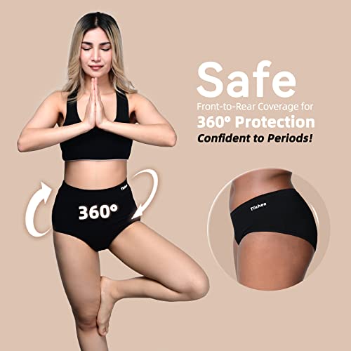 Period Underwear for Women High Waist Leak-Proof Postpartum