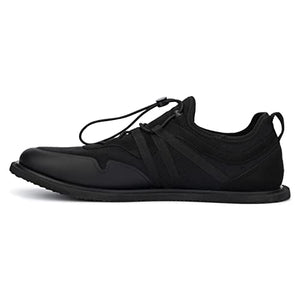 Hybrid Green Label Men's Wildcross Low Top Casual Eco-Friendly Walking Fashion Recycled Textile Shoe Sneaker, Round Toe, Wedged Rubber Outsole; Size 11