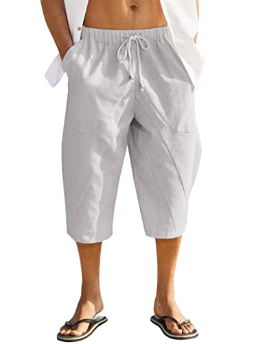 Linen Pants Capri Pants For Men – LeStyleParfait Kenya