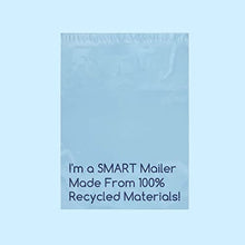 Load image into Gallery viewer, 100 Count, 10x13 inch 100% Recycled Poly Mailers Eco Friendly Packaging Envelopes Supplies Mailing Bags 2.5 Mil Thick - SMART Mailer
