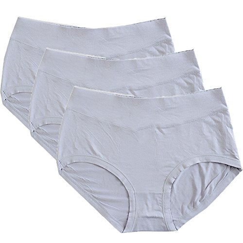 TEERFU 5Pack Womens Bamboo Brief Soft Underwear Breathable Panties