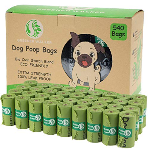 Greener Walker Poop Bags for Dog Waste-540 Bags,Extra Thick Strong 100 –  Kreative World Online
